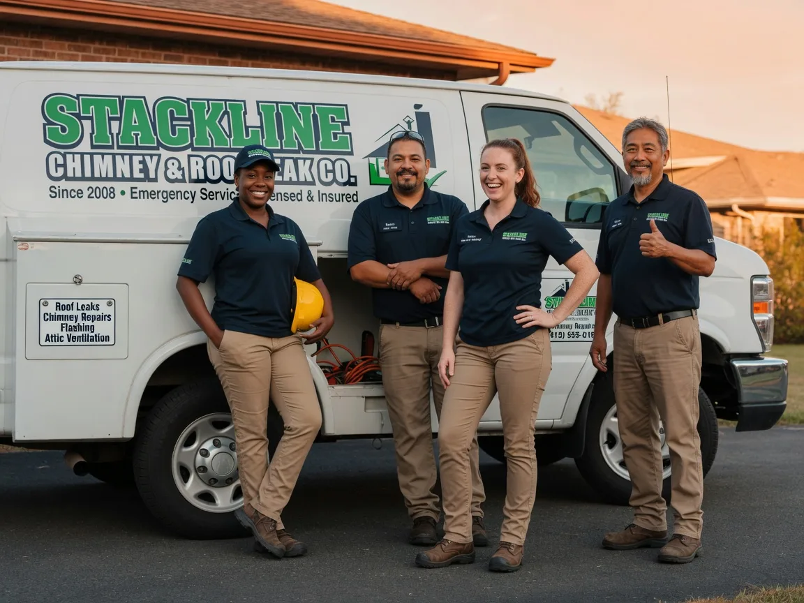 Chimney flashing repair company in Collinsville, VA